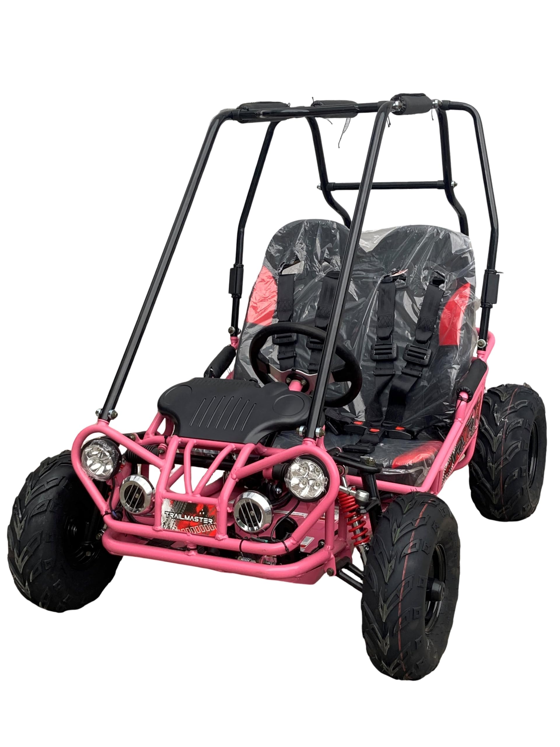 Amazon.com: Trailmaster Mini XRX/R+ Go Kart with Reverse Top of