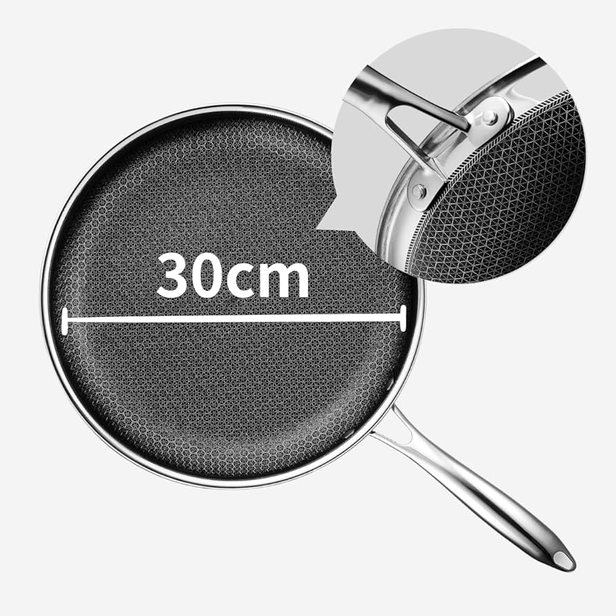 Amazon | HexClad ハイブリッド フライパン 【30cm】ヘックスクラッド