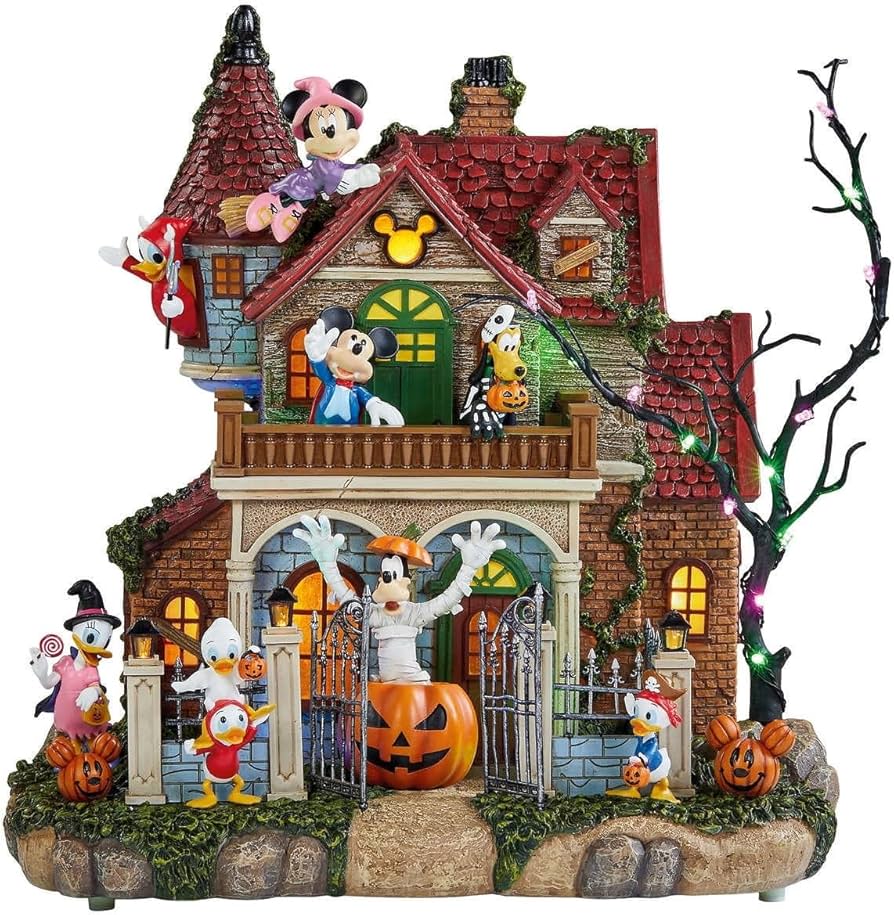 Amazon.com: Disney Halloween Party House with Lights and Music