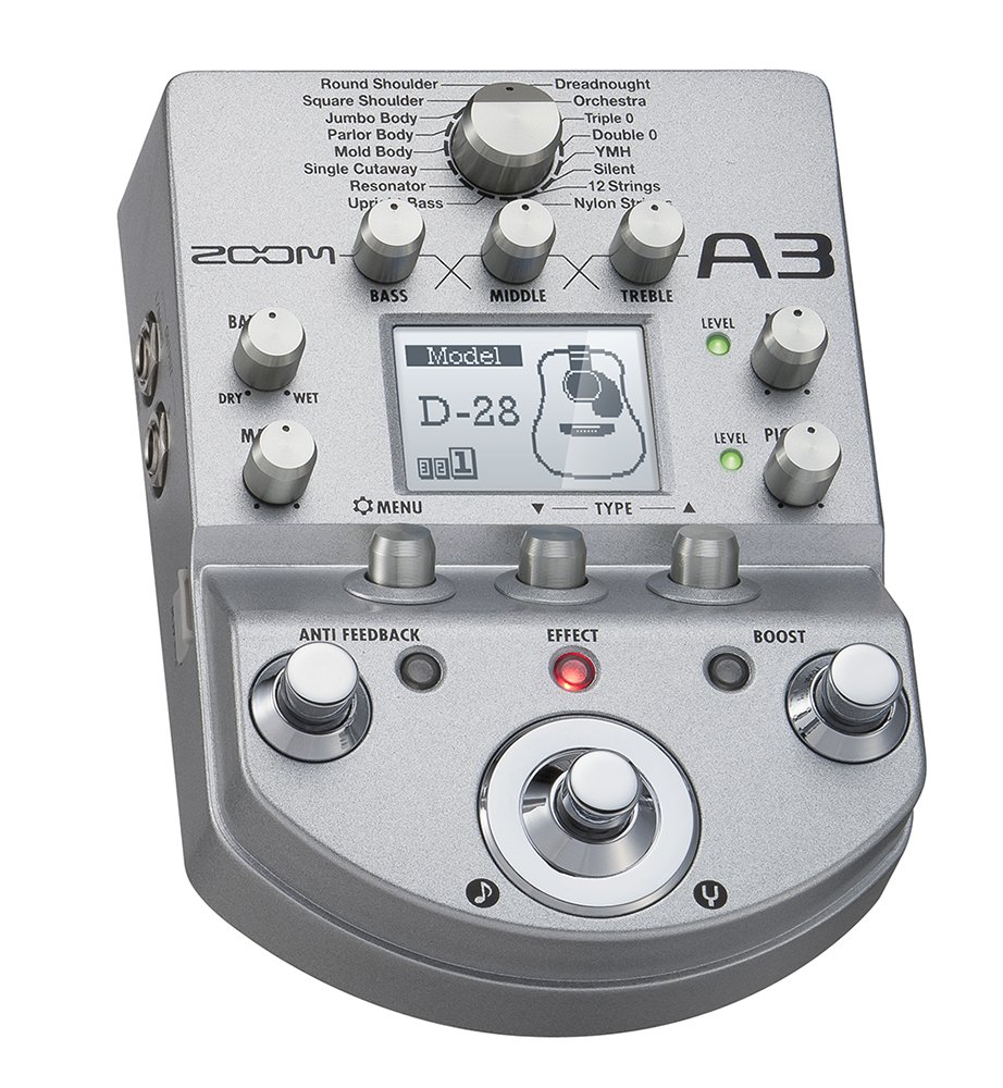 Amazon | ZOOM マルチエフェクター アコースティック ギター A3