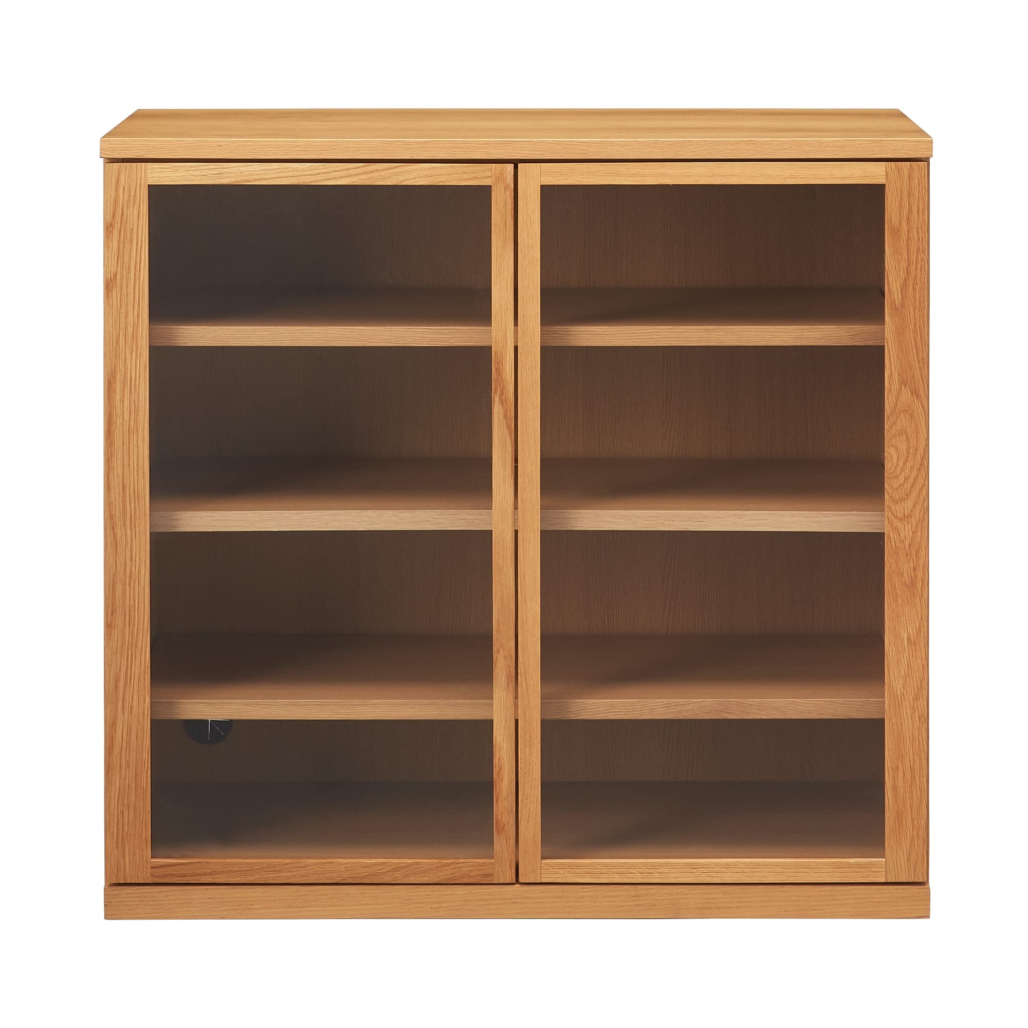 Amazon.co.jp: 無印良品 木製キャビネット 幅88×奥行44×高さ83cm