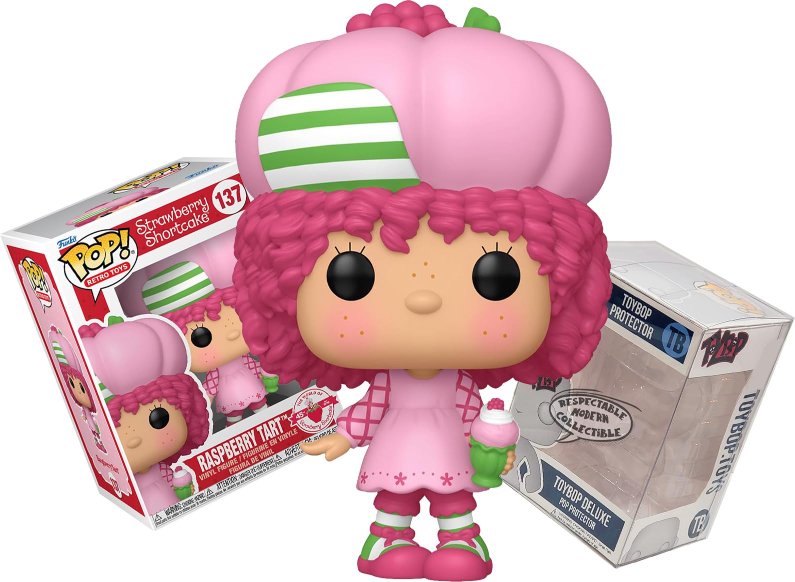 Amazon.com: Funko Raspberry Tart with Hat and Dessert + Pop