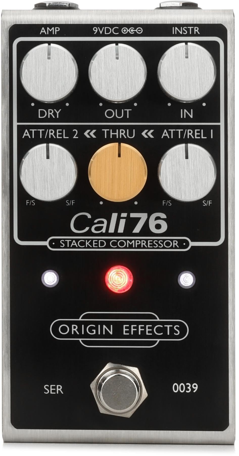 Amazon.com: Origin Effects Cali76 Stacked Compressor Pedal - Black