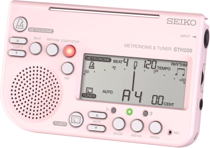 Amazon | SEIKO(セイコー) メトロノームチューナー 大音量 譜面台取付