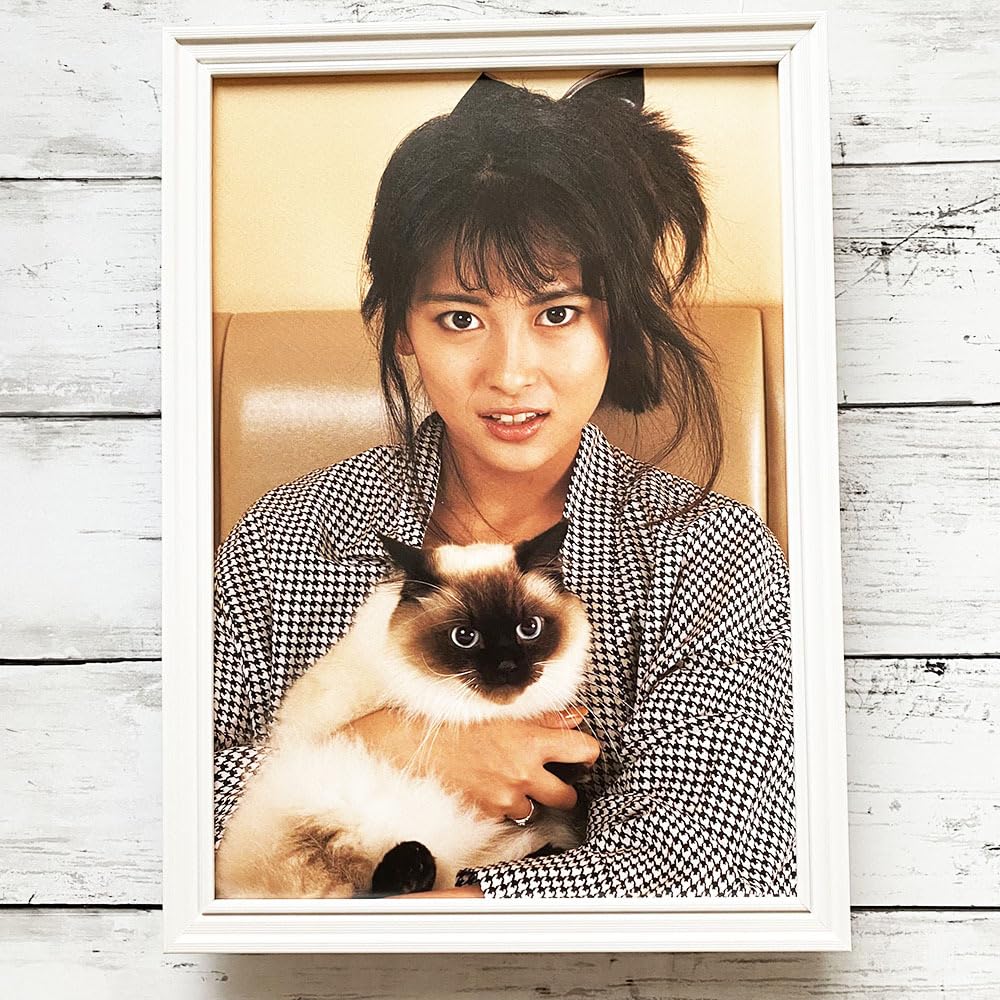 Amazon.co.jp: 額装品中山美穂 80年代アイドルグラビア若い頃ポスター