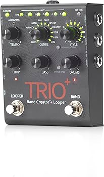 Amazon.com: Digitech Trio+ Band Creator + Looper w/ Patch Cables