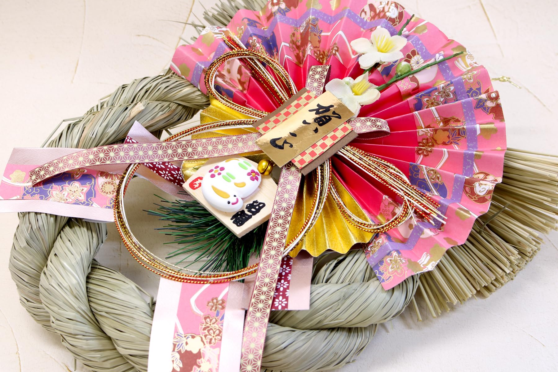 Amazon.co.jp: 山一商店 正月飾り 干支リース 撫子 ヘビ : おもちゃ