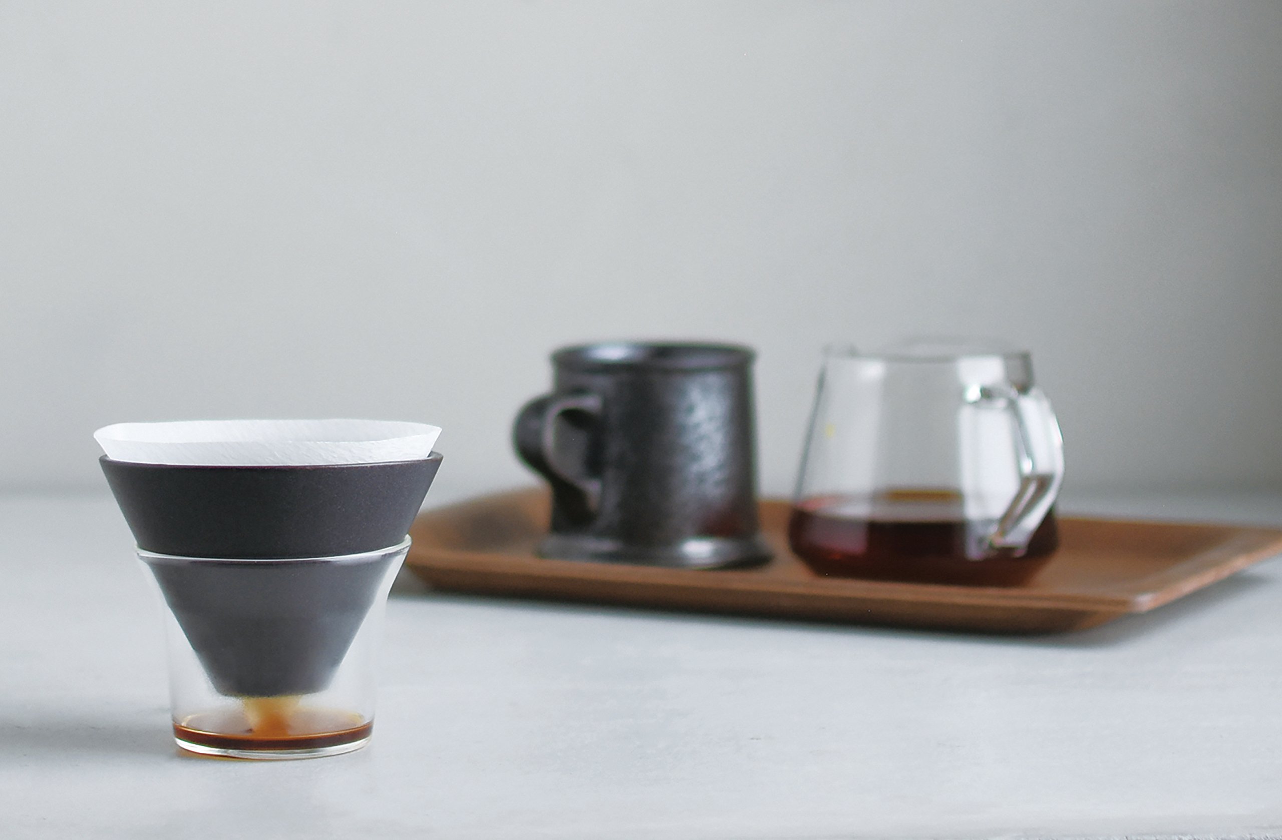 Amazon｜KINTO (キントー) SCS-S04 ブリューワースタンドセット 2cups