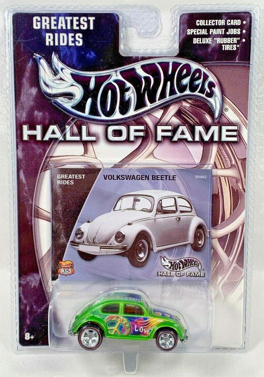 Mattel Hot Wheels 2002 Hall Of Fame Greatest Rides 1:64 Scale 35th