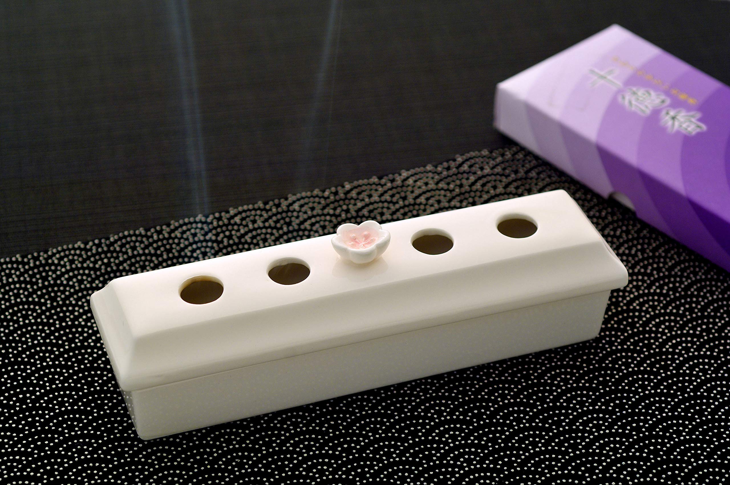 Amazon｜瀬戸陶芸社 線香ケース 線香入れ お線香 横置き お盆 仏壇