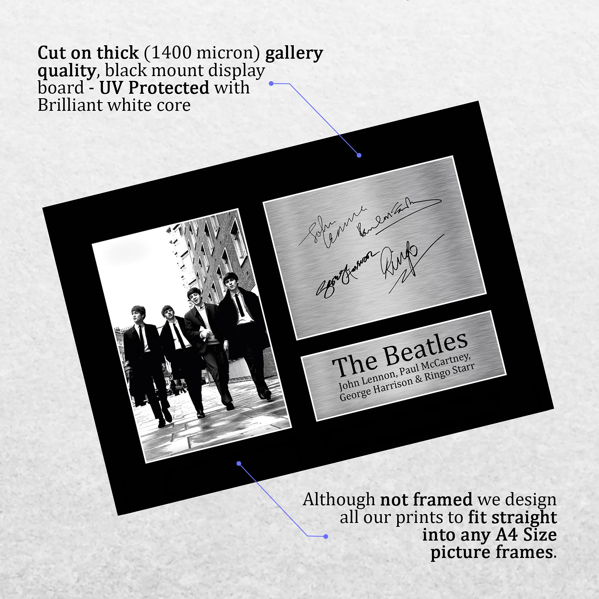 ビートルズ ポール・マッカートニー＆リンゴ・スター直筆サイン入り