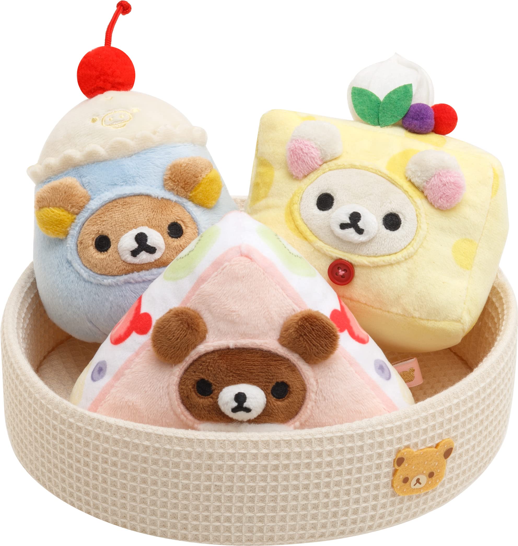 Amazon.co.jp: サンエックス レトロスイーツ ぬいぐるみセット MF55601