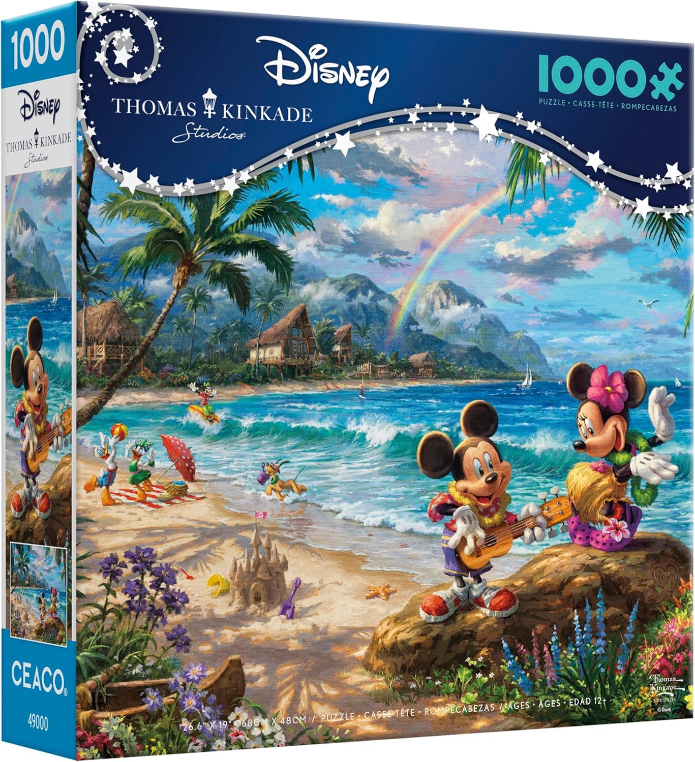 Amazon | Ceaco - トーマス・キンケード - ディズニー - ハワイの
