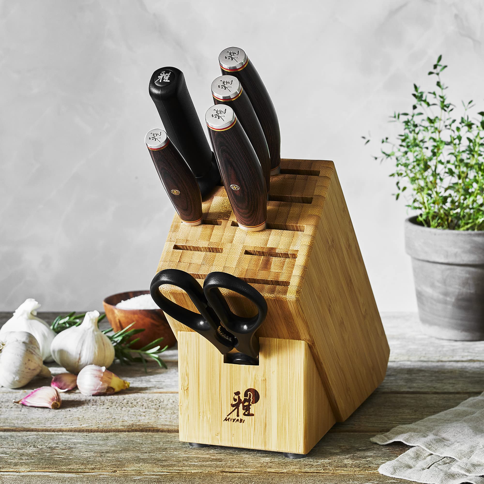 Amazon.com: Miyabi Knife Block Set: Home & Kitchen