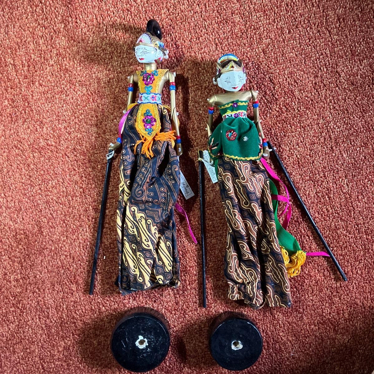 Amazon | インドネシア バリ島人形 伝統工芸品 人形劇 操り人形 | 人形