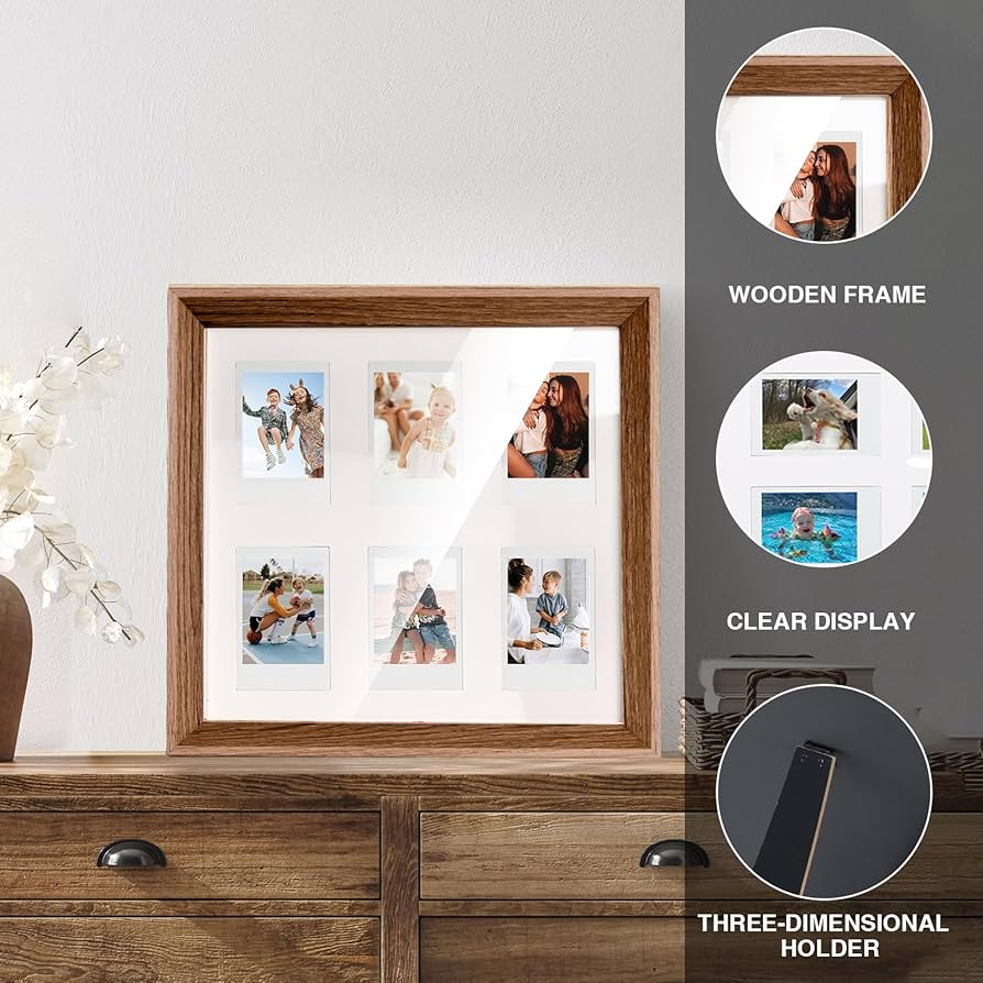 Amazon.co.jp: WOGOZAN Mini 3インチ フィルム フォトフレーム 富士