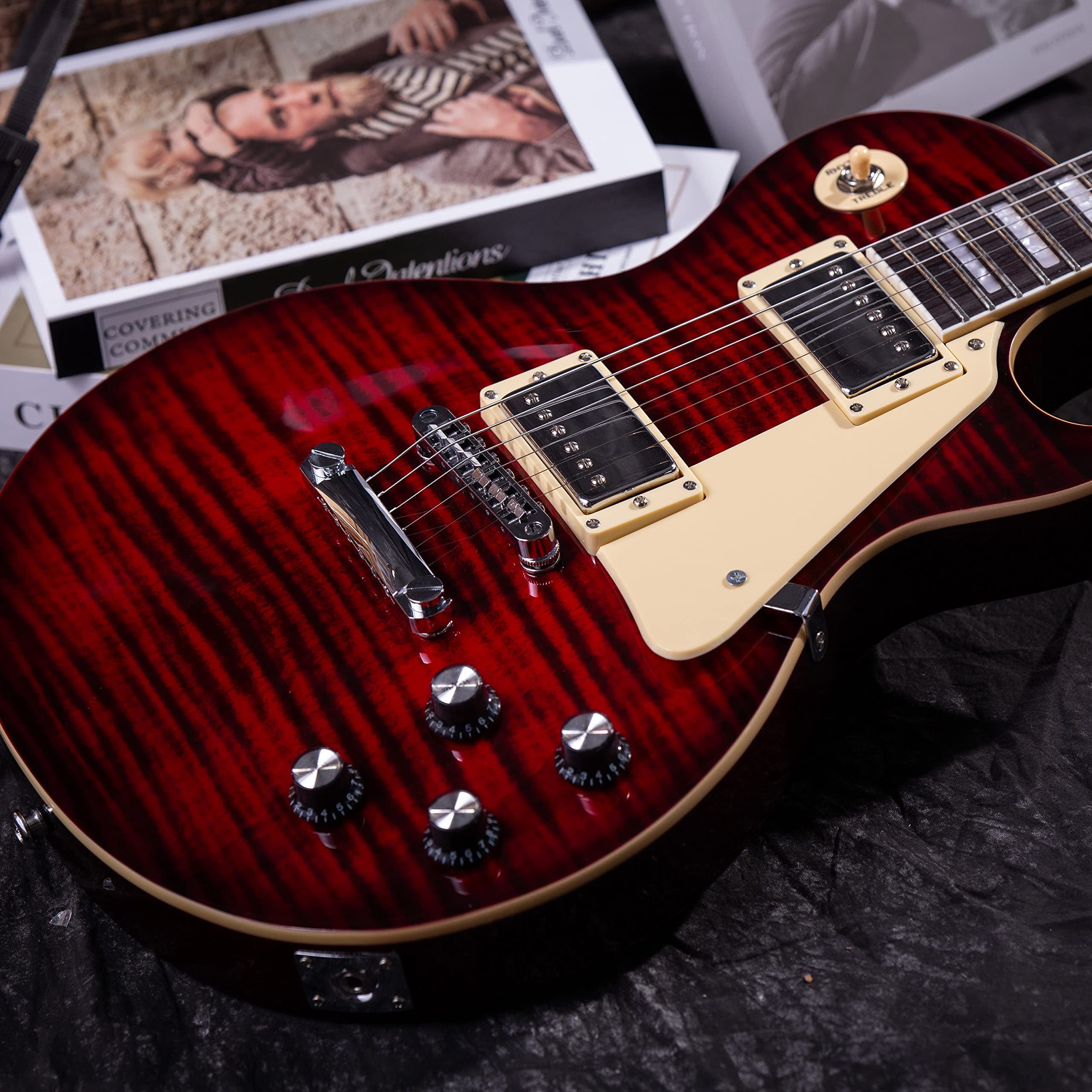 Amazon | Grote LP スタイル・ソリッドボディ・エレクトリックギター