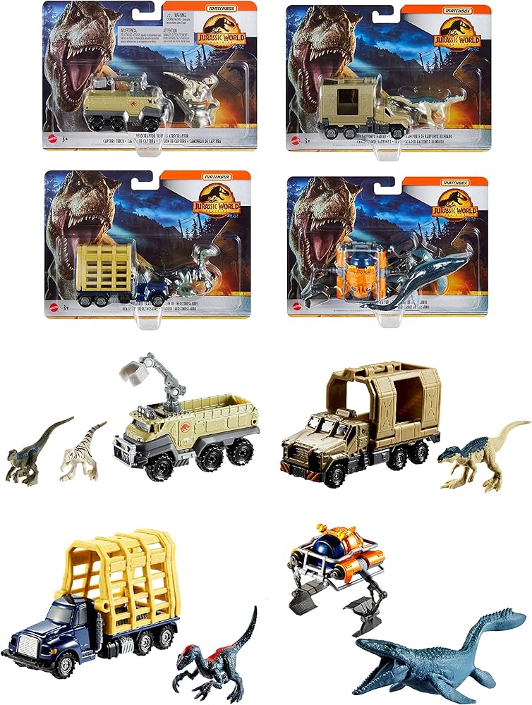 Amazon | マッチボックス(Matchbox) ジュラシック・ワールド トランス