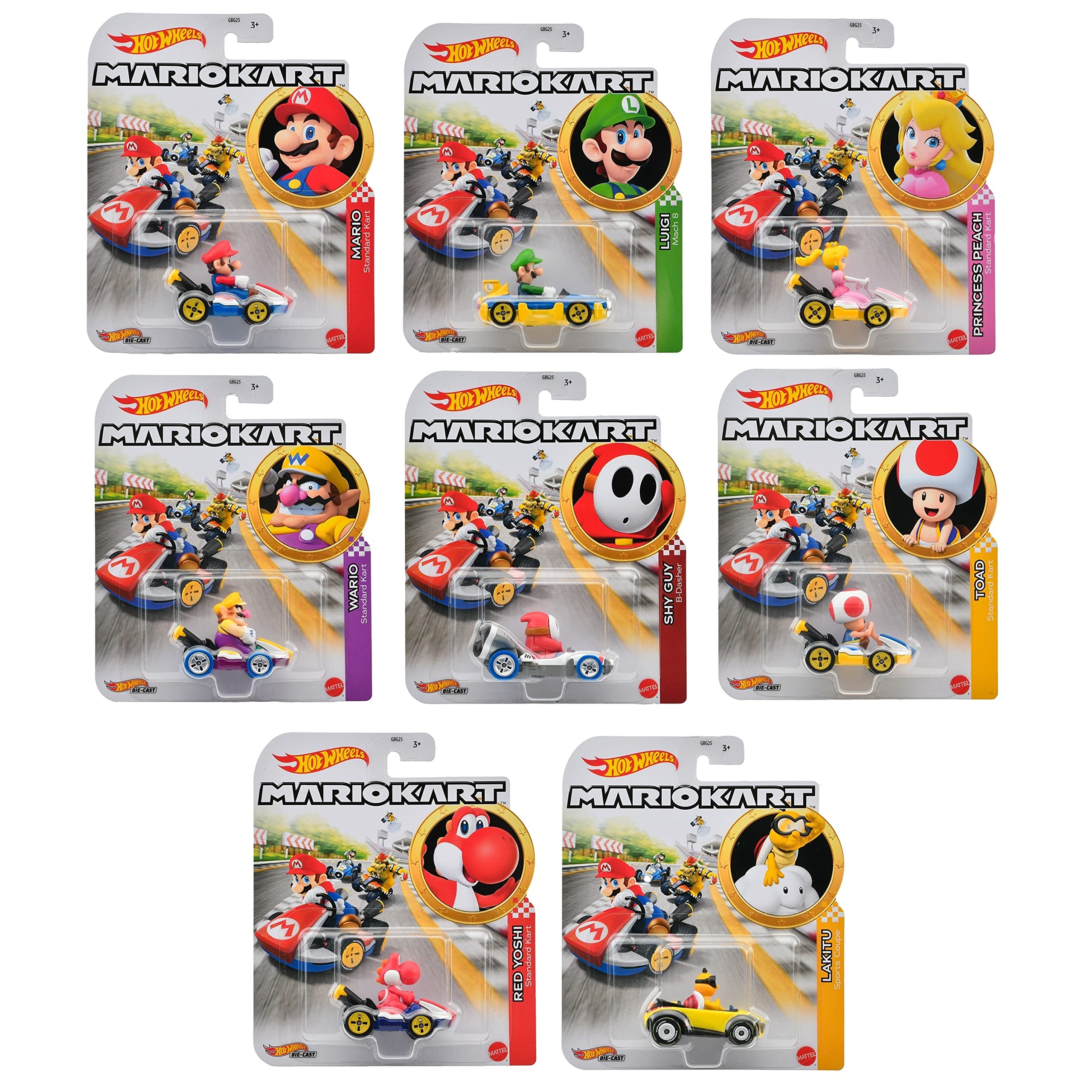 Amazon.co.jp: マテル(MATTEL) ホットウィール(Hot Wheels) マリオ