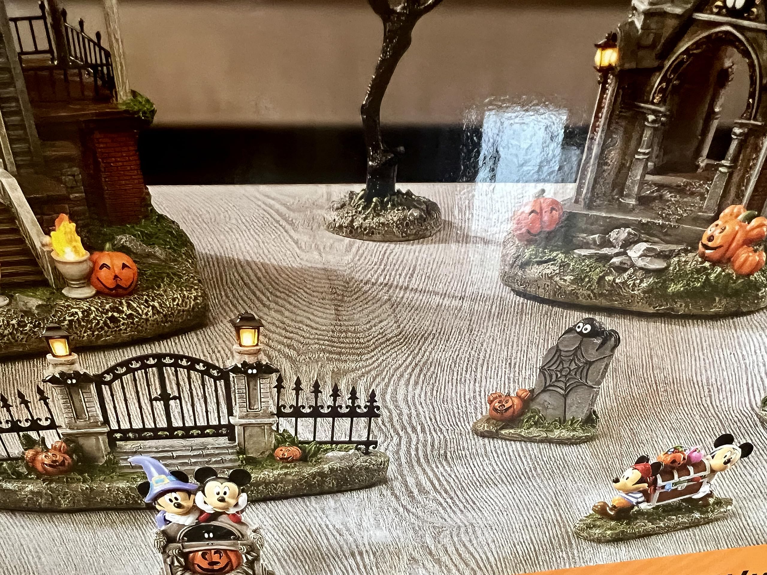 Amazon.com: Disney Halloween Haunted Village Set - Musical Sound