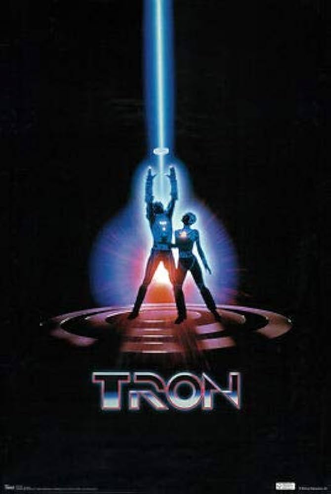 Amazon.co.jp: トロン(1982)映画ポスタープリント ジェフ・ブリッジズ