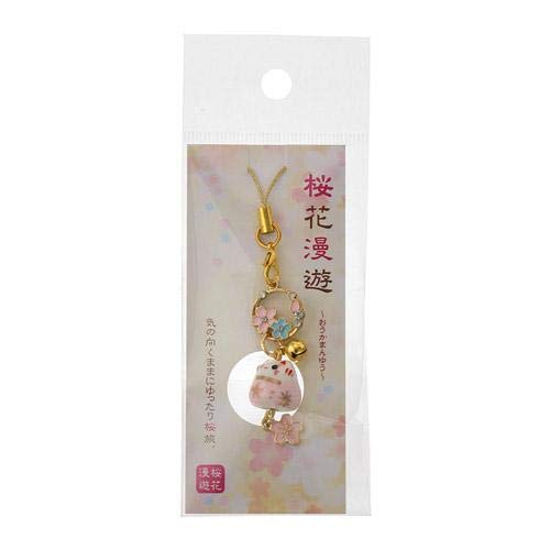 Amazon.co.jp: 桜ストラップ 桜花漫遊（おうかまんゆう） 陶器桜