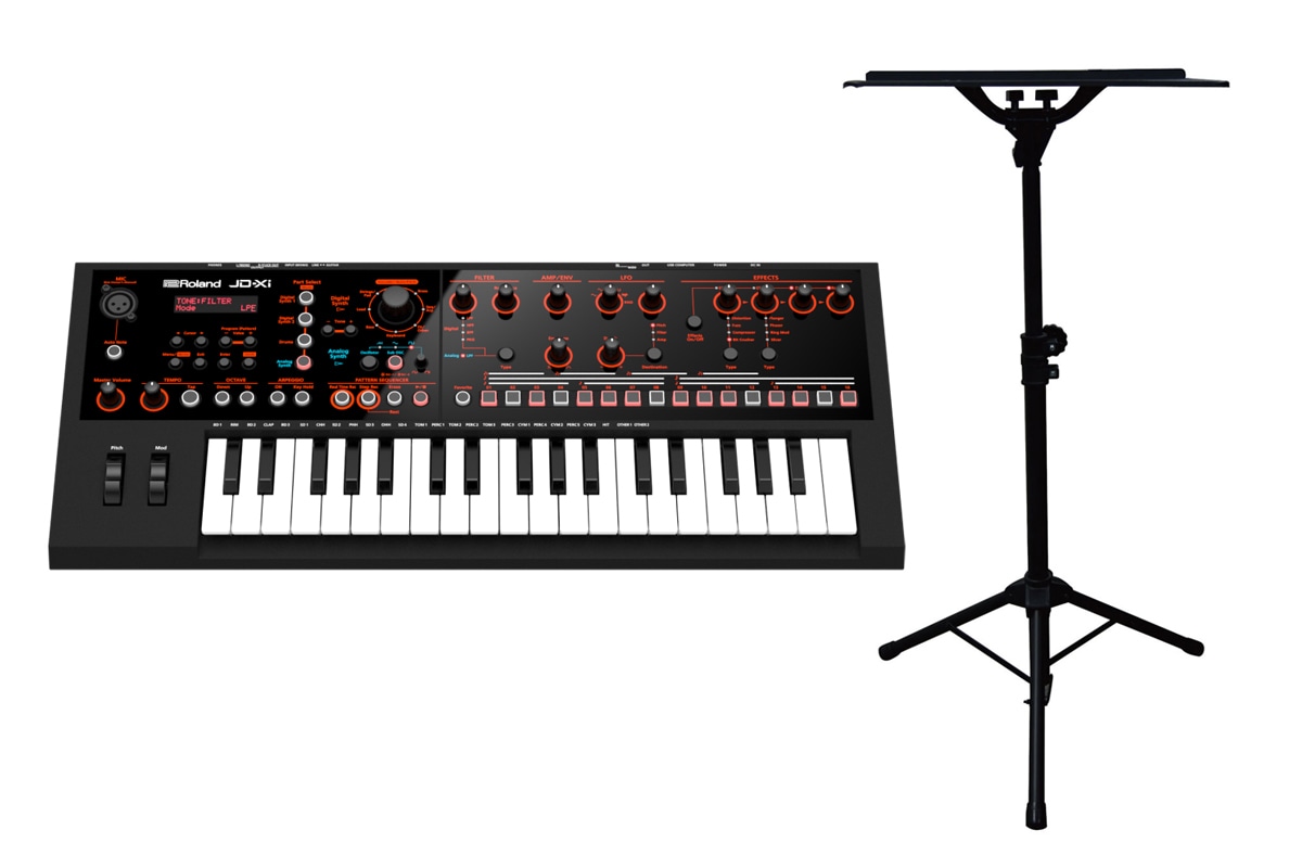 Roland ローランド / JD-Xi クロスオーバー・シンセサイザー【スタンド