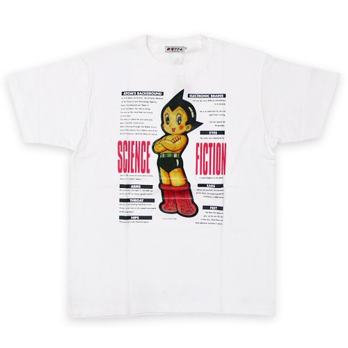 14営業日以内に発送】アトム Tシャツ メカニック2003(ホワイト