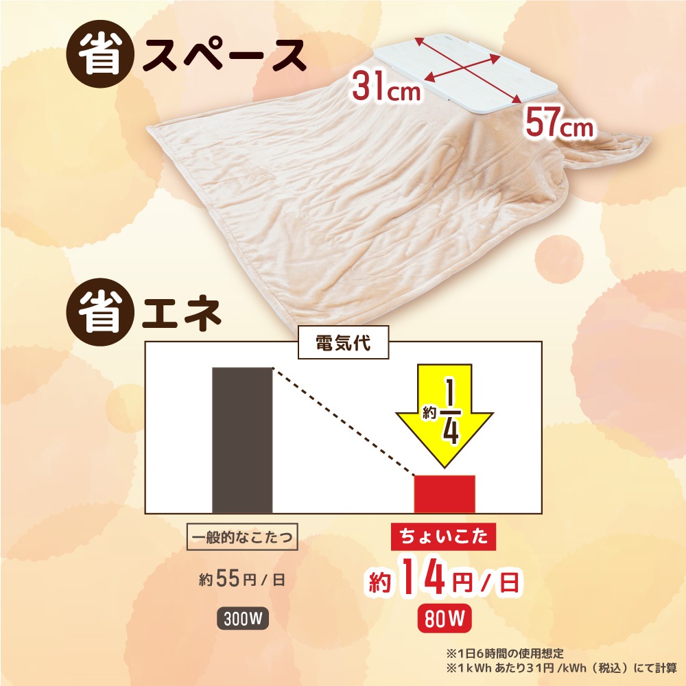 C】お手軽こたつ「ちょいこた」[アウトレット] | 【公式】サンコー通販