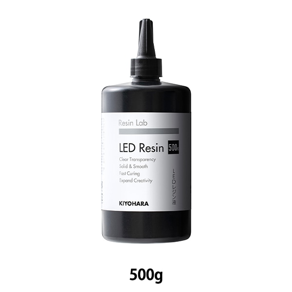 レジン液 『Resin Lab(レジンラボ) LEDレジン液 500g RLR500
