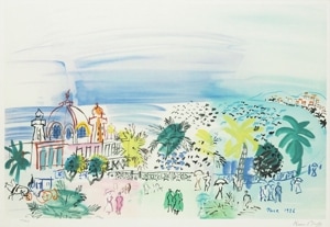 ラウル・デュフィ 「リベラシオンのメニュー」 | | アトリエ・ブランカ