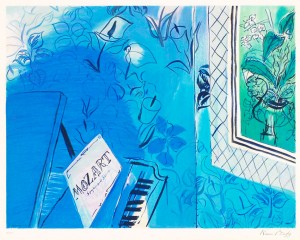 ラウル・デュフィ 「リベラシオンのメニュー」 | | アトリエ・ブランカ