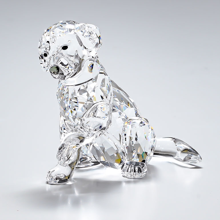 スワロフスキー フィギュア ラブラドールのお母さん LABRADOR MOTHER