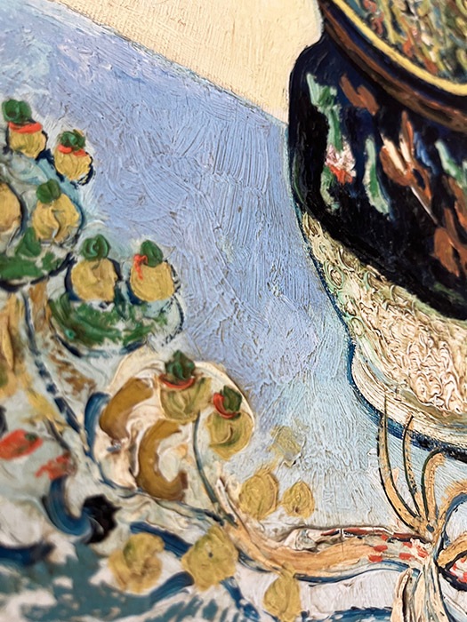 静物：マヨリカ焼きの水差しと野の花々 1888（フィンセント ファン