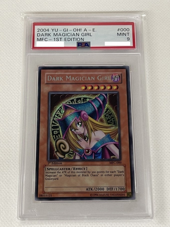 PSA鑑定済み】【PSA9】☆旧アジア☆ブラックマジシャンガール