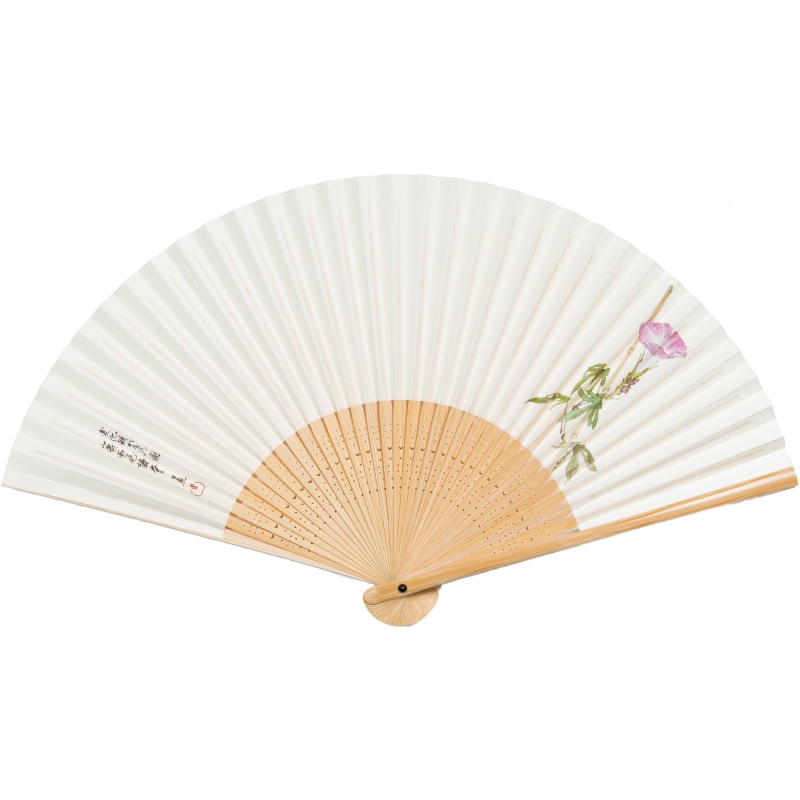 扇子〈変化朝がを乃圖〉山口晃(女性用)京都便利堂オンラインショップ