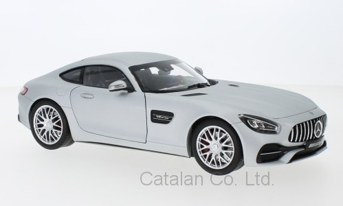1/18 メルセデス ベンツ シルバー 銀 Mercedes AMG GT S C190 matt