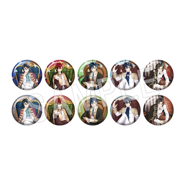 予約】文豪とアルケミスト トレーディング缶バッジ(ランダムホロ入り