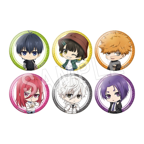 予約】ブルーロック トレーディング缶バッジ(ランダムホロ入り) 私服