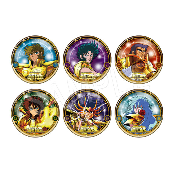 予約】聖闘士星矢 トレーディング缶バッジ Vol.2(ランダムホロ入り