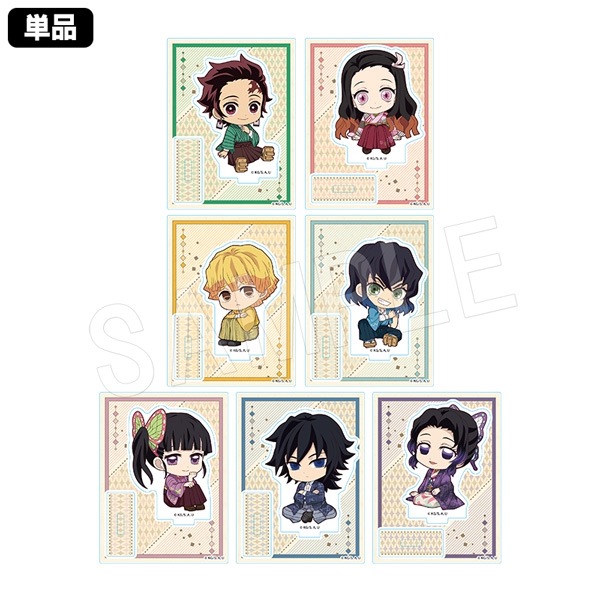 予約】鬼滅の刃 ぺたん娘トレーディングアクリルスタンド TypeA