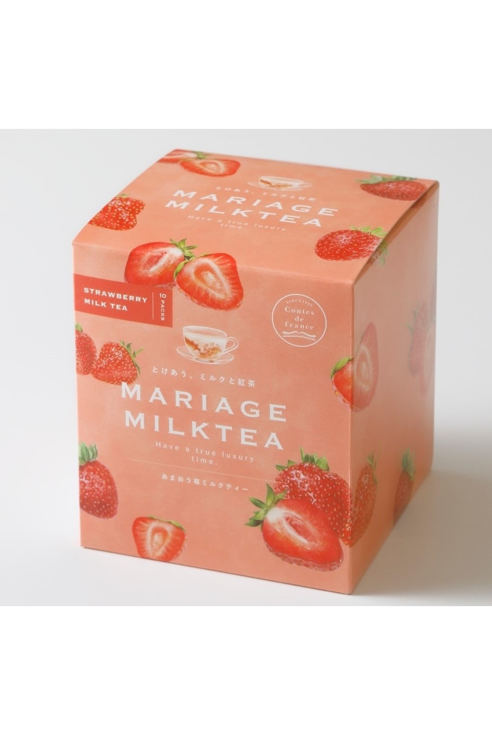 数量限定】 あまおう苺ミルクティー | ブランド一覧,MARIAGE MILKTEA