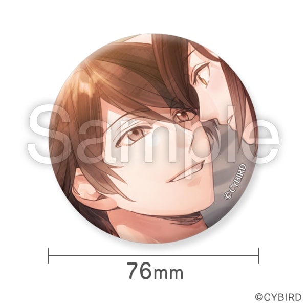 イケメン幕末 76mm缶バッジ 沖田総司 IFCダイヤモンド会員限定｜nadema