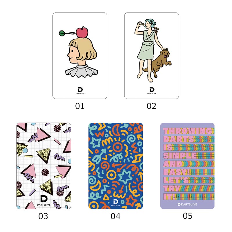 DARTSLIVE ダーツセット i Darts メンバーズカード　付き DARTSLIVE CARD #58 【ダーツライブカード】｜ダーツライブカード