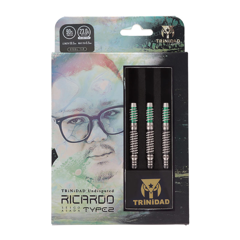 リカルド2 浅田斉吾TRiNiDAD RICARDO2 トリニダード ダーツ 楽天市場】ダーツ バレル TRiNiDAD Undisputed RICARDO2 浅田斉吾 選手