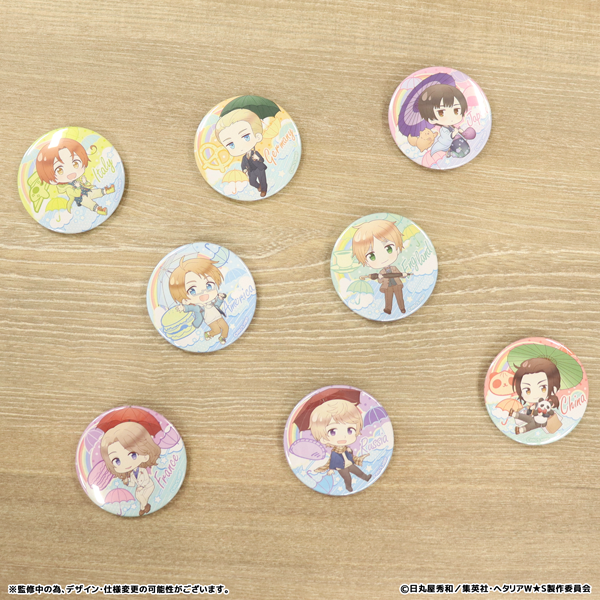 予約販売】ヘタリア World☆Stars - トレーディング缶バッジ（単品