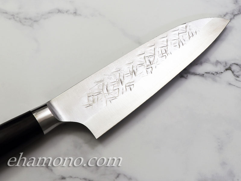 佐治武士作『SRS13 粉末ハイス鋼 三徳包丁』黒合板ハンドル