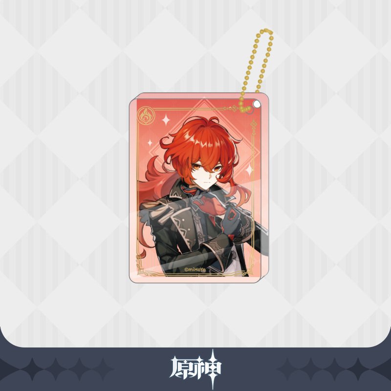 原神】 アクリルキーホルダー 第一弾 ディルック 原神,キャラグッズ