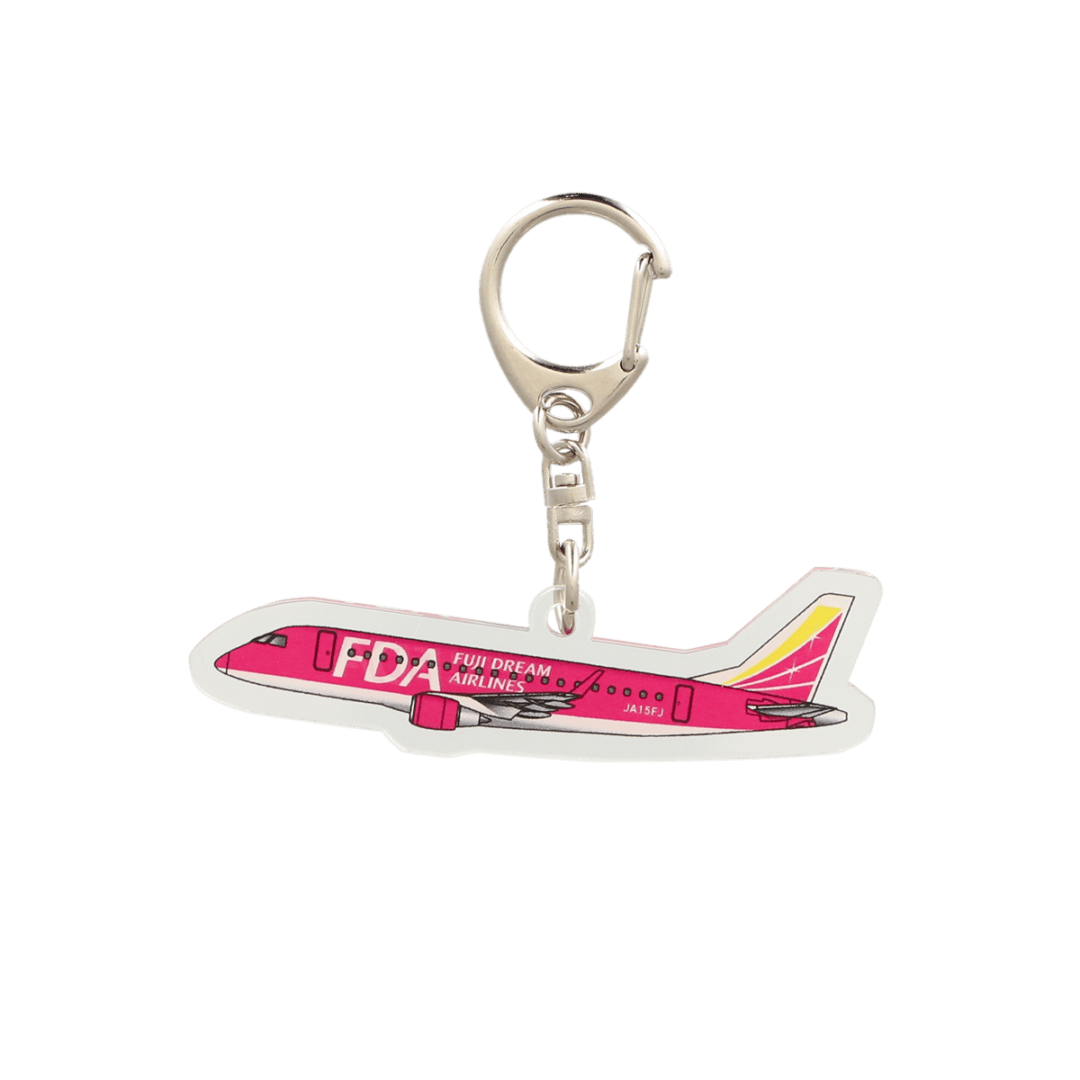 アクリルキーホルダー（ローズピンク）｜FDAショップ