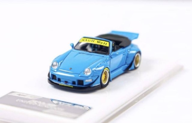 予約HP000601 Hpi64 1/64 ポルシェ RWB 993 Light blue, Boost Gear